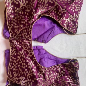 Purple Lining Blouse