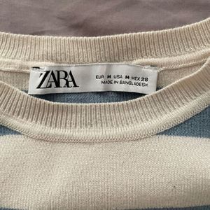 Zara Viral Striped Top 💙