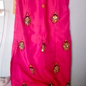 Mirror Work Kurti Set