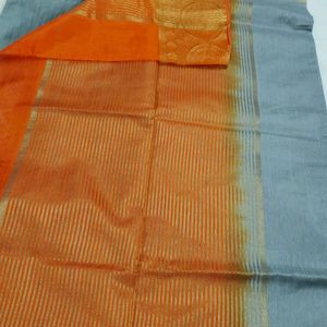 Banarasi Cotton Silk Saree