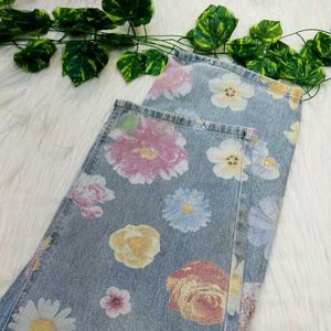 Wild Fable Flower Jeans