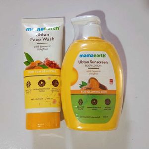 Face Wash And Body Lotion