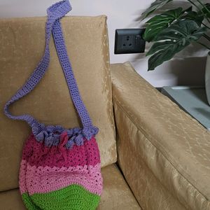 Crochet Sling Bag