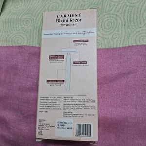 Mamaearth Hair Removal Cream &Carmesi Bikini Razor