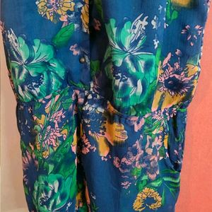 Tropical Print New Jumpsuit