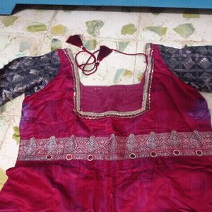 L Size Dress Top .  And  churidar pant