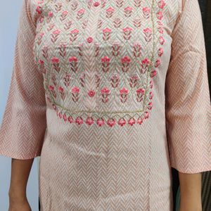 Embroidered Kurta