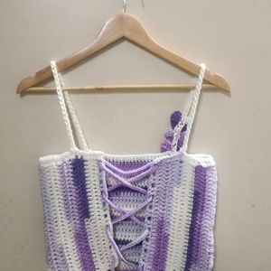 Handmade Serene Crop Top