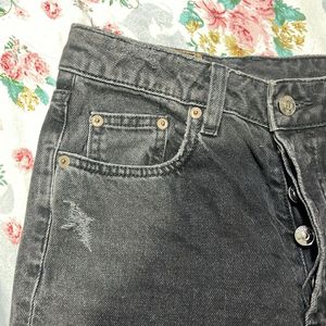 H&M Slim Fit Distressed Jeans