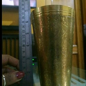 Brass Lassi Glass