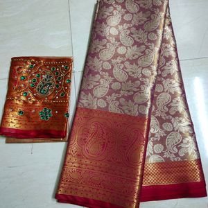 New Tissue Silk Saree