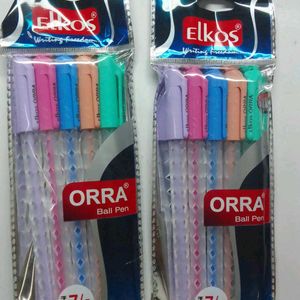 Elkos Orra Ball Pen (Blue) Pack Of 5