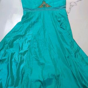 Reception Look Bright Colour Gown