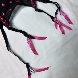 Black-pink Corset