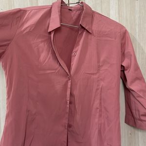 Pink Formal Shirt