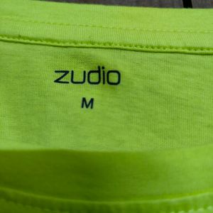 T Shirt Neon green color