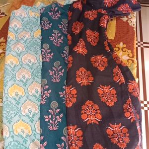 Combo Of Three Kurta