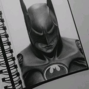 Batman Small Handmade Sketch.
