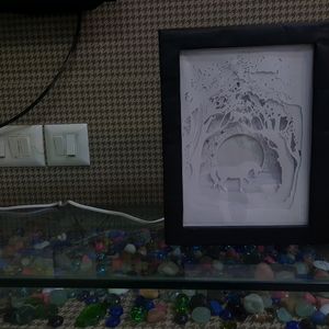 unicorn light box art work ✨️