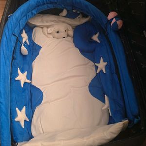 Baby Bassinet Bedding Playgym Never Used