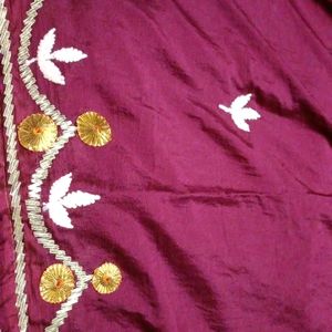 Rajasthani Gota Saree