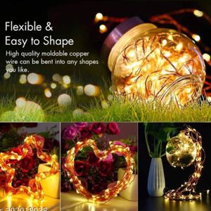 20 Led Wine Bottle Cork Copper Wire String Lights