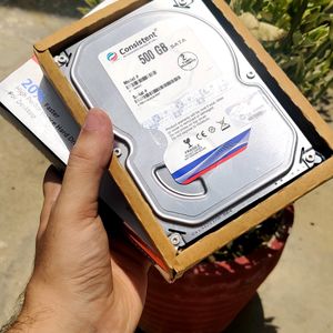 Consistent 500 GB HardDisk Unused