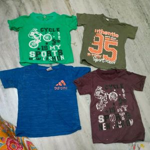 Pack Of 10 Baby Boy T Shirts( Sale🤩😍)