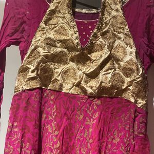 A Line Heavy Kurta With Dupatta