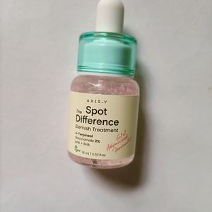 Axis Y Spot Difference Blemish Treatment