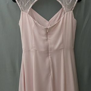 Pastel Pink Net Dress