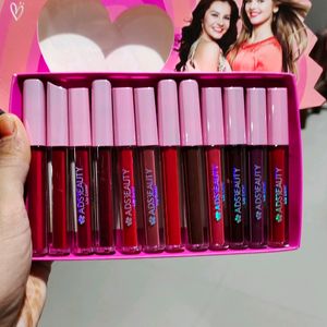 12 Piece Liquid Lipstick