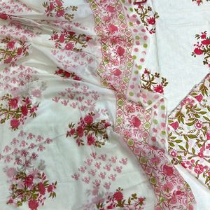Pure Cotton Suits with CottonMal Duppata