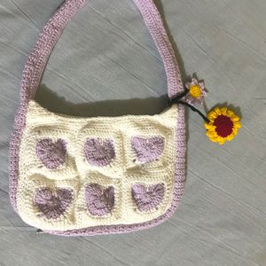 Crochet Hand Bag