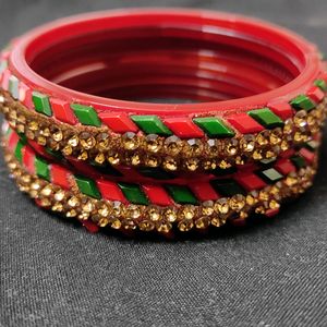 Red And Green Bangles