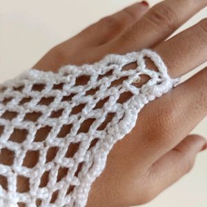 Pack 2 Crochet Finger Gloves