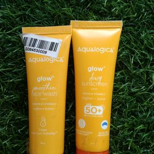 Aqualogica Face Wash & Sunscreen