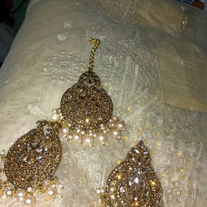 Earring And Mang Tika