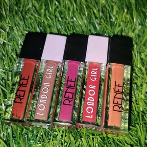 Renee & London Girl Liquid Lipstick Pack Of 5
