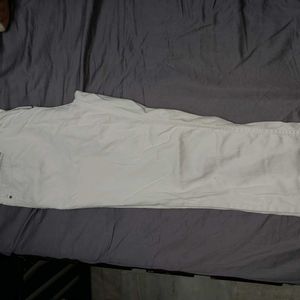 ZARA TRF Denim white Skinny Jeans