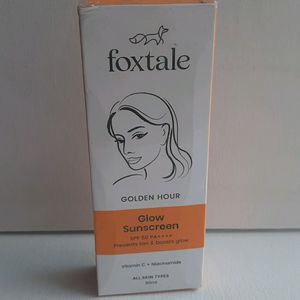 Foxtale Golden Hour Glow Sunscreen