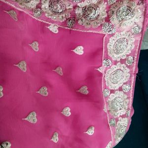 Pink Saree💕Eid Sale💫