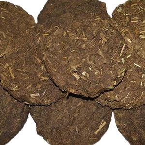 Pure Cow/Buffalo Dung Gobar Big Upla/uplay Cow/ Kande/gosse/thepdi/Cow Dung Cakefor Hawan, Puja & Religious Purpose