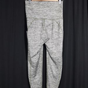 Women Melange Grey Color Active Wear Pant