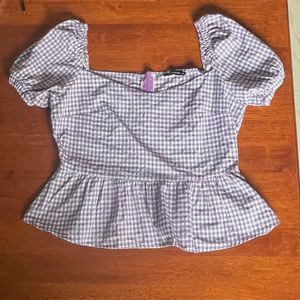 Trendyol Gingham Top