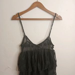 Black Casual Camisoles (Girl' s)