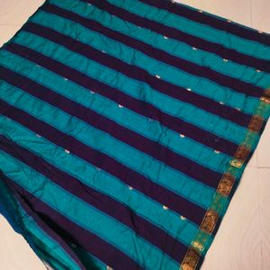 Multi Colour Cotton Silk Pure Gadwal Saree