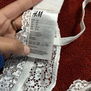 H&M Lacy Bra Non Padded