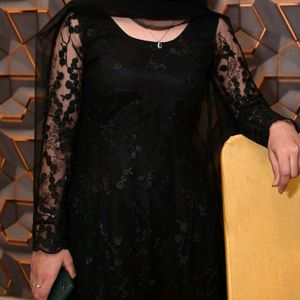 Black Anarkali Kurta