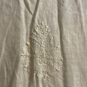 Fabindia Chikankari Top - Size M